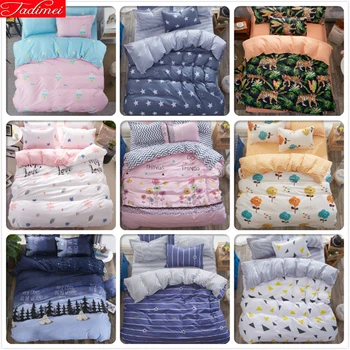 3/4 pcs Bedding Set Duvet Cover Sheet Pillowcase Soft Cotton Bed Linens Single Full Double Queen King Size Comforter Pillow Case
3/4 pcs Bedding Set Duvet Cover Sheet Pillowcase Soft Cotton Bed Linens Single Full Double Queen King Size Comforter Pillow Case