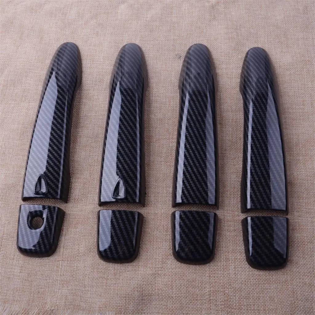 CITALL 8Pcs/Set Door Handle Cover Trim Waterproof Carbon Fiber Style Fit for Nissan Qashqai Rogue Sport 2017 2018
CITALL 8Pcs/Set Door Handle Cover Trim Waterproof Carbon Fiber Style Fit for Nissan Qashqai Rogue Sport 2017 2018