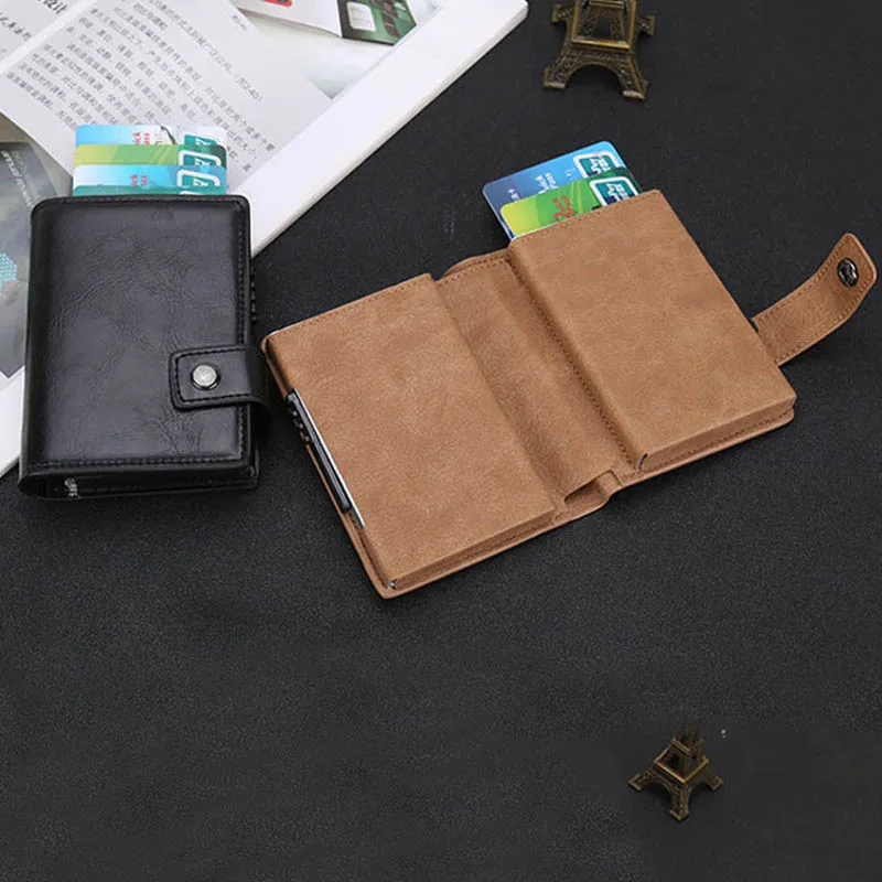 Maideduod 2019 Credit Card Holder Men and Women Aluminum Alloy Card Case PU Leather Fashion Card Wallets ID Card Holder Purse
Maideduod 2019 Credit Card Holder Men and Women Aluminum Alloy Card Case PU Leather Fashion Card Wallets ID Card Holder Purse