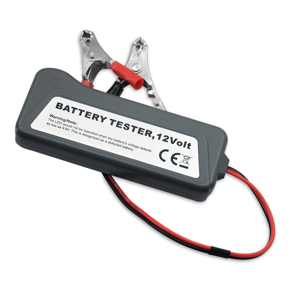 6 LED Lights Display 12V Digital Battery Alternator Tester Auto Car Diagnostic Tool for Cars Vehicle Motorcycle New