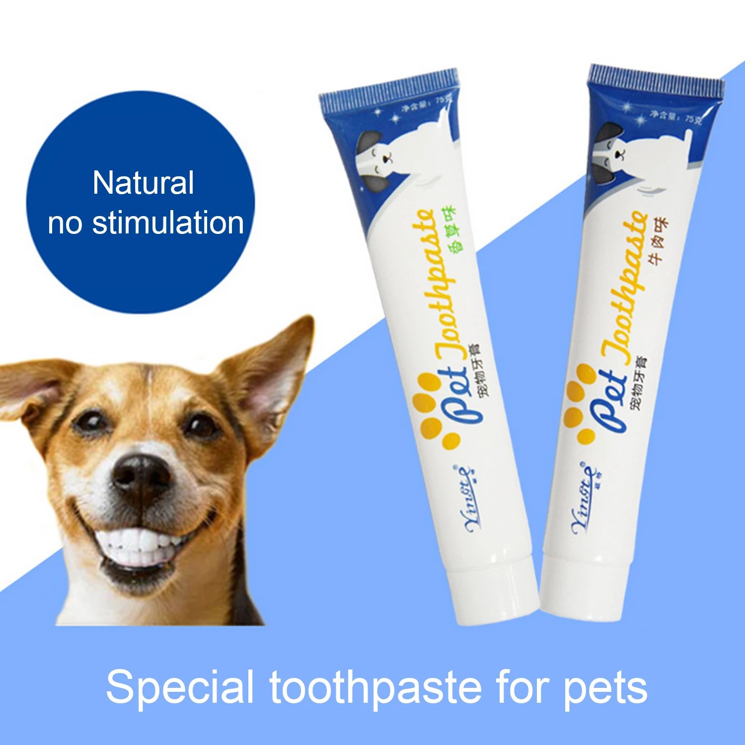 2019 2pcs Pet Dog Teeth Cleaning Supplies Toothpaste Remove Food Debris for Small to Large Cats Dental Oral Care Pet Supplies
2019 2pcs Pet Dog Teeth Cleaning Supplies Toothpaste Remove Food Debris for Small to Large Cats Dental Oral Care Pet Supplies