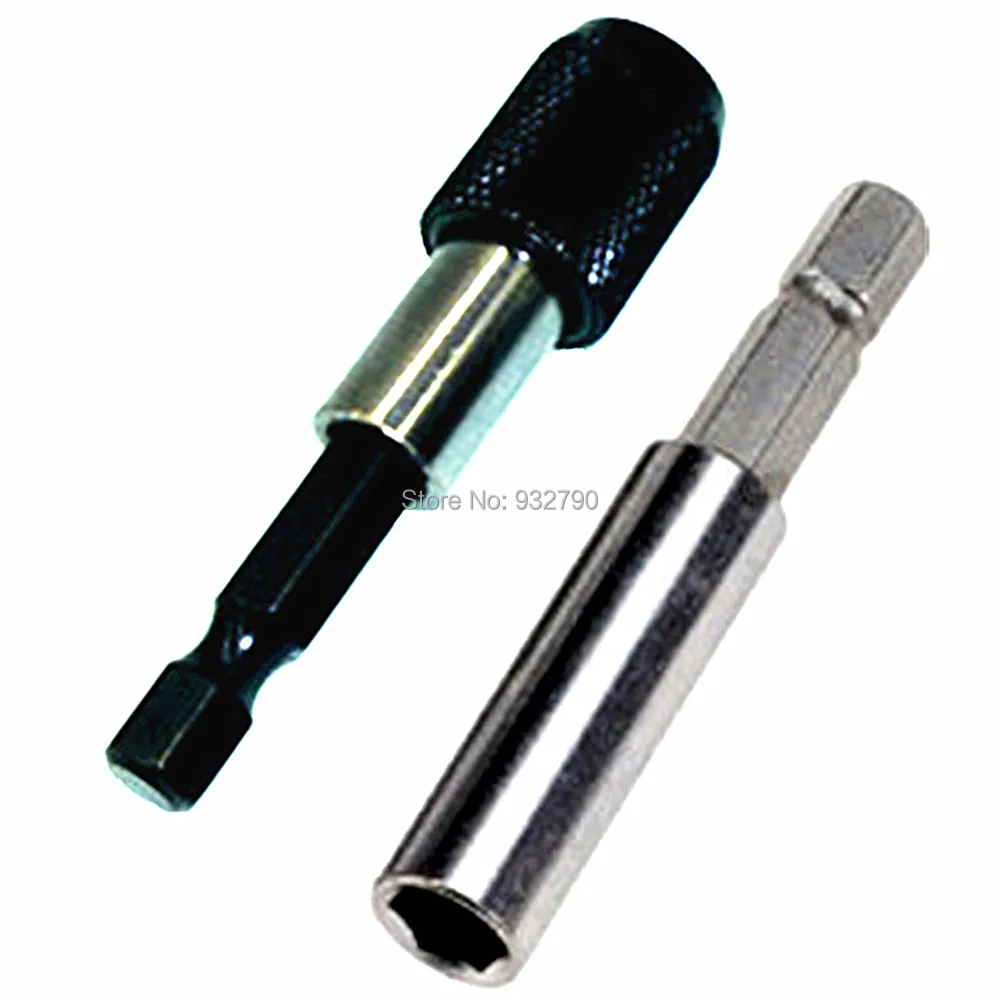 60mm Magnetic Extendable Finder Guide Bit Holder Magnetic Drive Guide Screwdriving Drill Screwdriver Bit Holder 1/4" Hex Shank
60mm Magnetic Extendable Finder Guide Bit Holder Magnetic Drive Guide Screwdriving Drill Screwdriver Bit Holder 1/4" Hex Shank