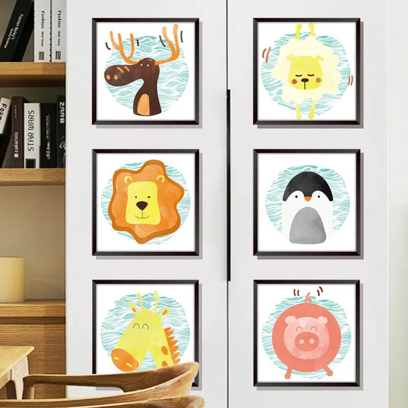 Cartoon Animals Photo Frame Vinyl Wall Stickers Kindergarten Kids room Decor Removable Wall Decals Art Murals Home Decor dc18
Cartoon Animals Photo Frame Vinyl Wall Stickers Kindergarten Kids room Decor Removable Wall Decals Art Murals Home Decor dc18
