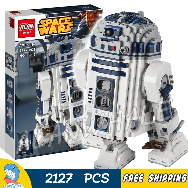 2127pcs New Space Wars Ultimate Collector R2D2 Robots 05043 Big Size Model Building Blocks Toys Bricks Game Compatible With Lego
2127pcs New Space Wars Ultimate Collector R2D2 Robots 05043 Big Size Model Building Blocks Toys Bricks Game Compatible With Lego