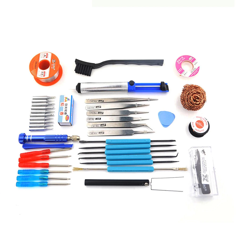 Welding auxiliary Solder wire/tip/braid solder/tweezers/screwdriver For 936 8586 858D 8588D soldering iron or soldering station
Welding auxiliary Solder wire/tip/braid solder/tweezers/screwdriver For 936 8586 858D 8588D soldering iron or soldering station