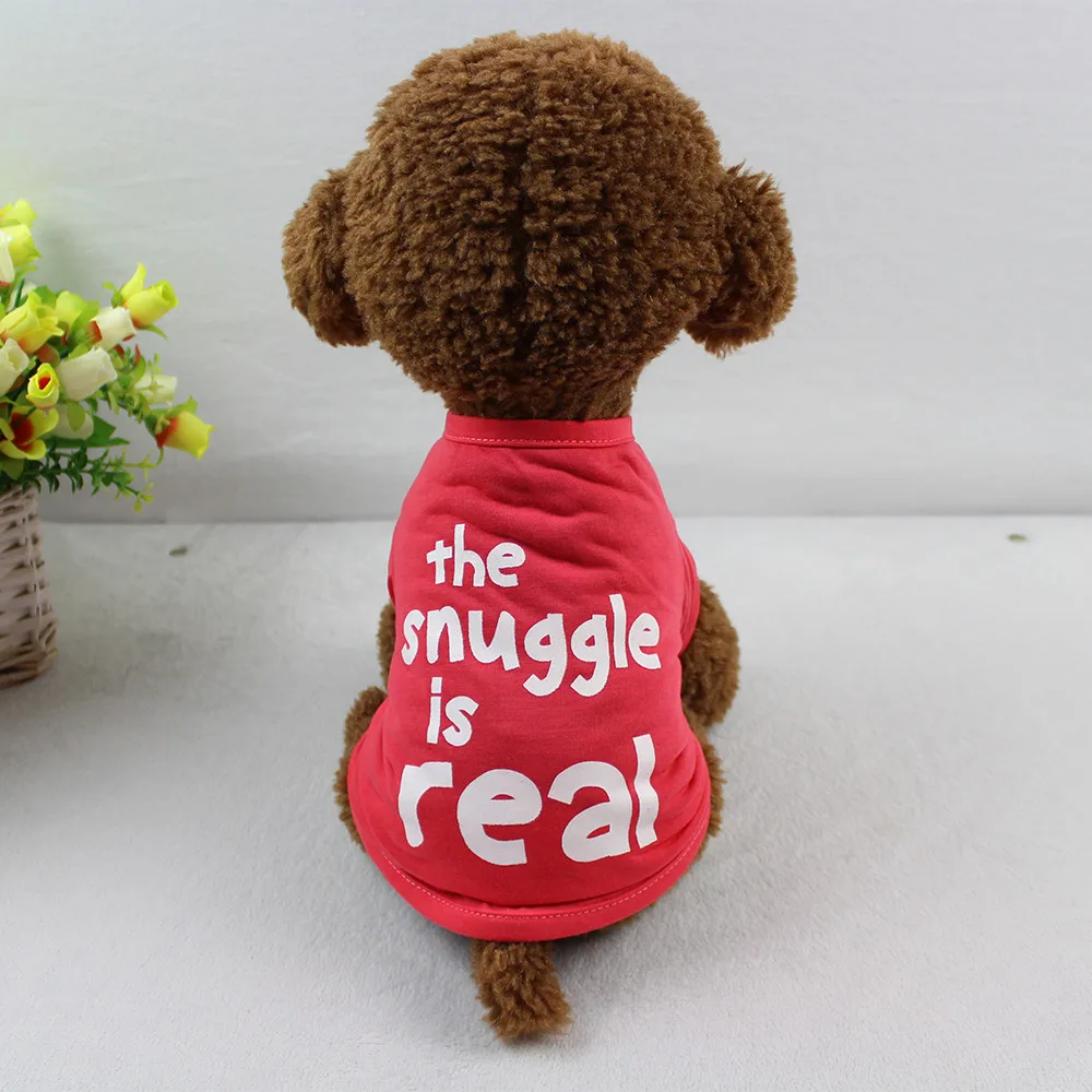Dog Clothes For Small Dogs Puppy Cat Clothing Chihuahua Pug Clothes Cute Lovely Pet Costume T Shirt Vest for Spring Summer L4
Dog Clothes For Small Dogs Puppy Cat Clothing Chihuahua Pug Clothes Cute Lovely Pet Costume T Shirt Vest for Spring Summer L4