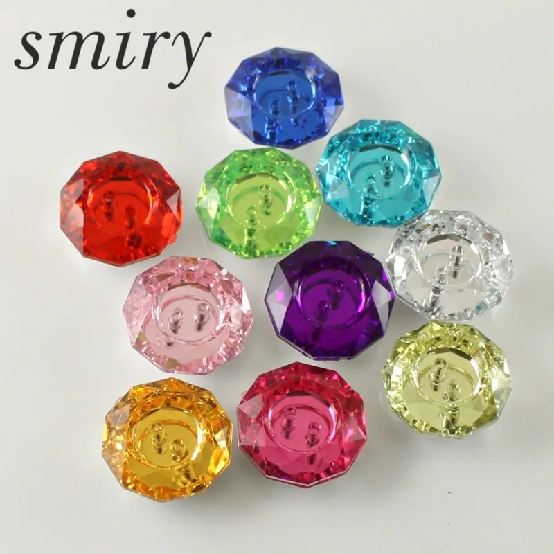 100pcs 18mm Shiny Acrylic Rhinestone Like Buttons Embellishment Sewing Craft Candy Color For Sewing Garment Supplies Accessory
100pcs 18mm Shiny Acrylic Rhinestone Like Buttons Embellishment Sewing Craft Candy Color For Sewing Garment Supplies Accessory