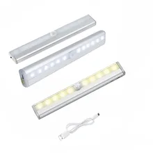 Rechargeable LED Night Lamp Under Cabinet Light Infrared PIR Motion Sensor Magnetic Wall Lamp for Closet Kitchen Stairs Wardrobe
Rechargeable LED Night Lamp Under Cabinet Light Infrared PIR Motion Sensor Magnetic Wall Lamp for Closet Kitchen Stairs Wardrobe