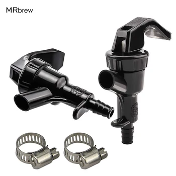 Picnic Tap Faucet, Black Squeeze Faucet Party Tap for Homebrew Keg Draft Beer Dispensing with SS Hose Clamp
Picnic Tap Faucet, Black Squeeze Faucet Party Tap for Homebrew Keg Draft Beer Dispensing with SS Hose Clamp