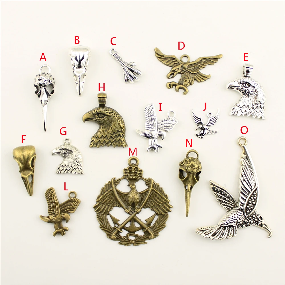3 Piece Eagle Bird Mouth Skeleton Eagle Claws Charms For DIY Jewelry Making Handmade Bracelet Necklace Key Bag Accessories M336
3 Piece Eagle Bird Mouth Skeleton Eagle Claws Charms For DIY Jewelry Making Handmade Bracelet Necklace Key Bag Accessories M336