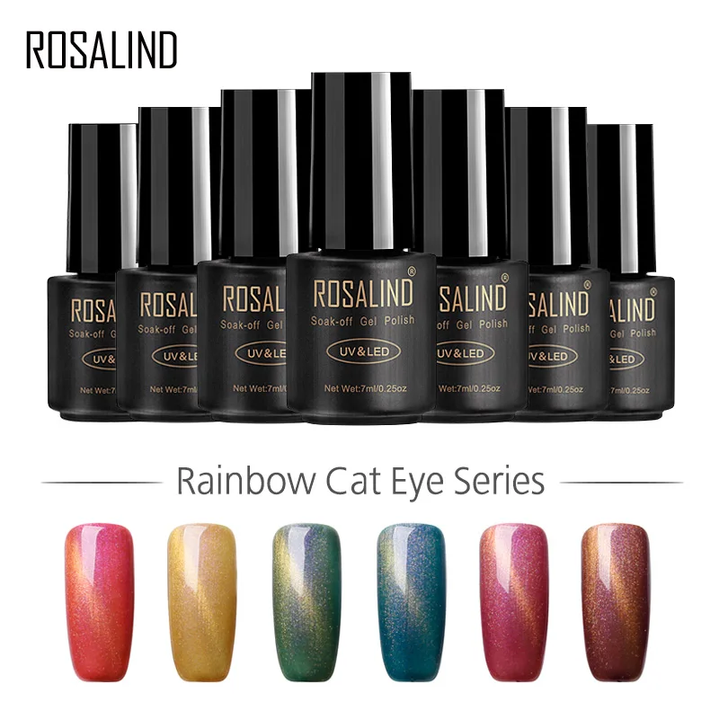 ROSALIND Gel 1S 7ML Rainbow Cat Eyes Magnetic Gel Nail Polish With Shimmer Soak Off Long Lasting Hybrid Varnishes Nail Art 
ROSALIND Gel 1S 7ML Rainbow Cat Eyes Magnetic Gel Nail Polish With Shimmer Soak Off Long Lasting Hybrid Varnishes Nail Art
