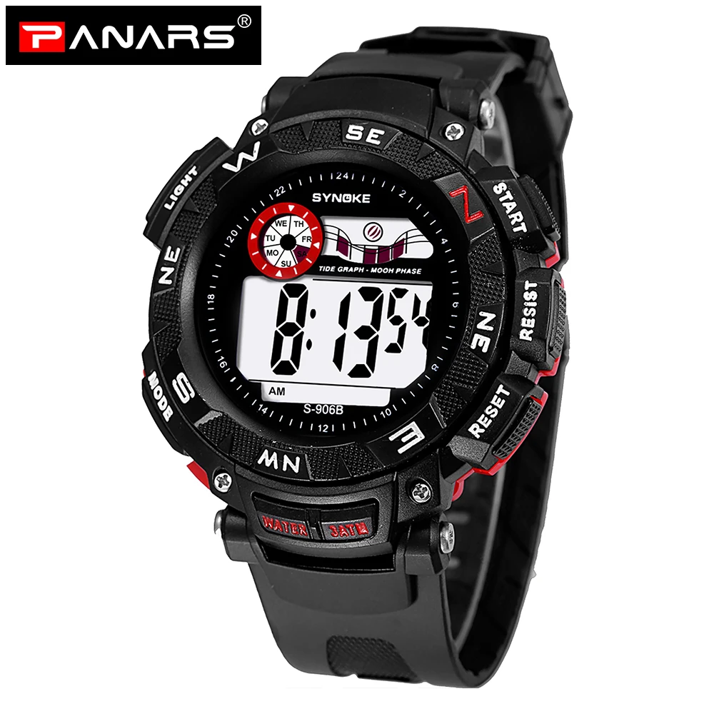 SYNOKE Sports Watches Men Waterproof LED Digital Watch Military Men Wristwatches Fashion Outdooor Clock saat reloj deportivo
SYNOKE Sports Watches Men Waterproof LED Digital Watch Military Men Wristwatches Fashion Outdooor Clock saat reloj deportivo