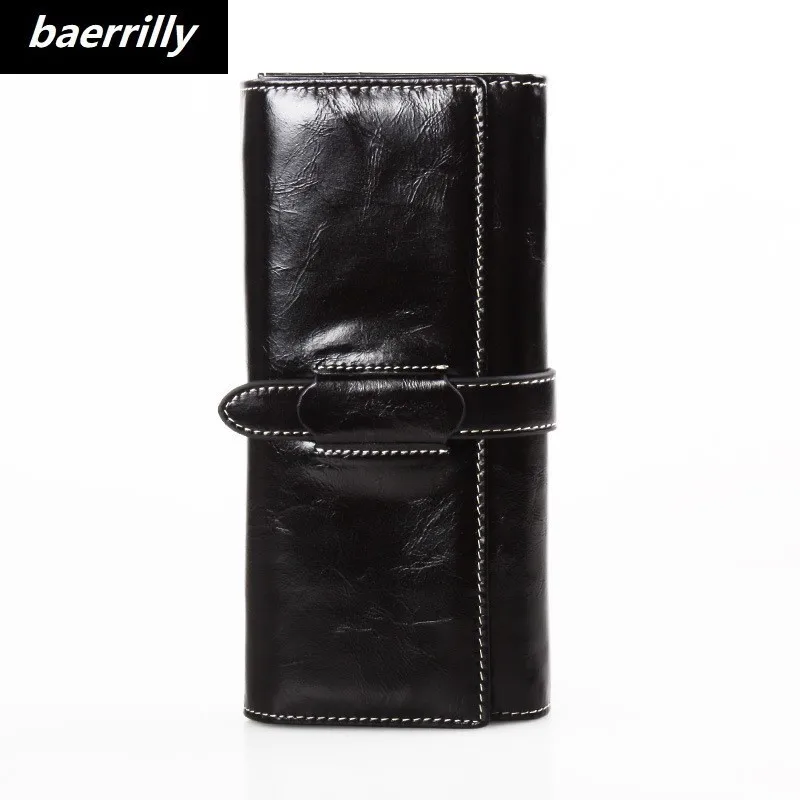 New Brand Women wallet oil wax genuine leather phone card holder purse female day clutch women's wrist wallet with coin pocket
New Brand Women wallet oil wax genuine leather phone card holder purse female day clutch women's wrist wallet with coin pocket