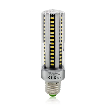 AC 220V 110V 5736SMD Corn Light Bulb No Flicker CRI 85-90 25W 90 LEDs E27 LED Lamp Aluminum Radiator
AC 220V 110V 5736SMD Corn Light Bulb No Flicker CRI 85-90 25W 90 LEDs E27 LED Lamp Aluminum Radiator