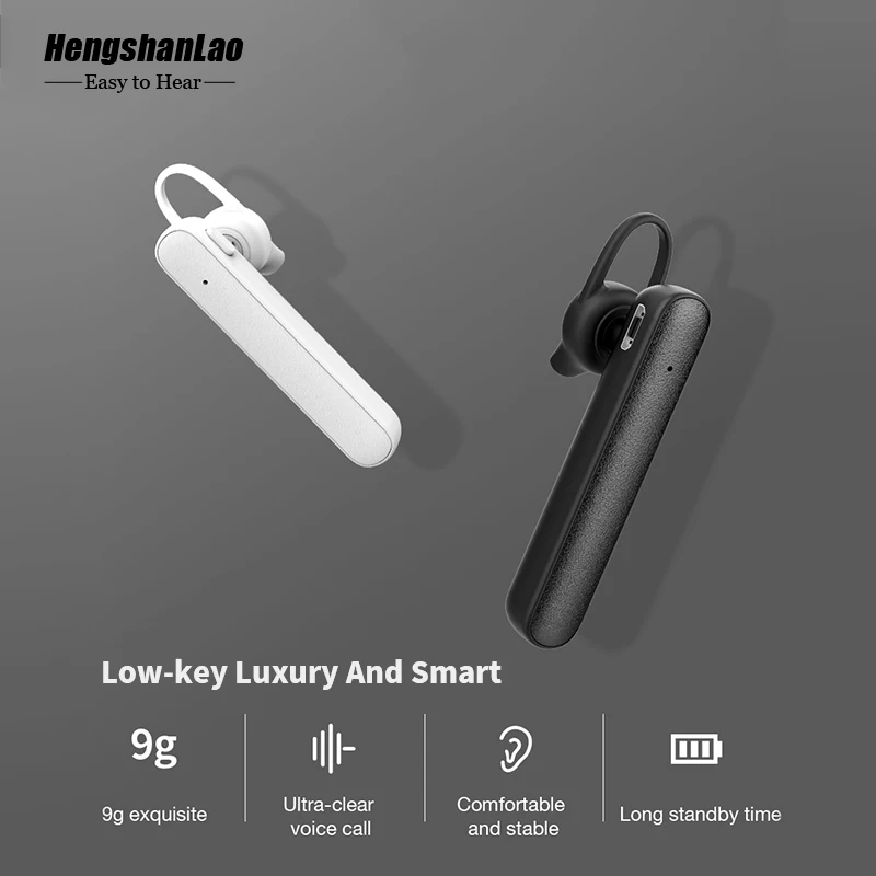 Hengshanlao R558 Business In-ear Bluetooth Headset Ear Hook Wireless Earphone Car Bluetooth V4.1 Phone Handsfree MIC Music
Hengshanlao R558 Business In-ear Bluetooth Headset Ear Hook Wireless Earphone Car Bluetooth V4.1 Phone Handsfree MIC Music