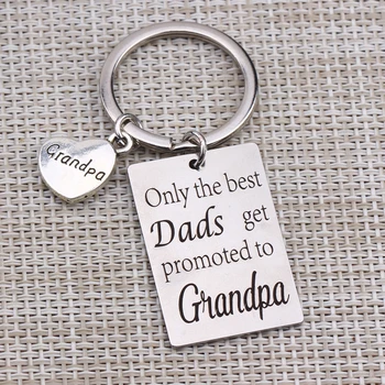 For Grandpa Key Chain Heart Shaped Customized Personalized Engraved "Only The Best Dads Get Promoted To Grandpa"Father's Gift
For Grandpa Key Chain Heart Shaped Customized Personalized Engraved "Only The Best Dads Get Promoted To Grandpa"Father's Gift
