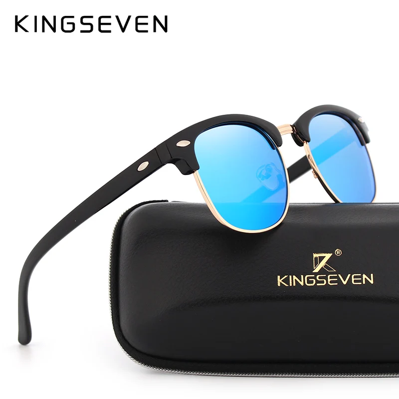KINGSEVEN Polarized Sunglasses Women Retro Metal Frame Sun Glasses Famous Lady Brand Designer Oculos masculino lentes de sol
KINGSEVEN Polarized Sunglasses Women Retro Metal Frame Sun Glasses Famous Lady Brand Designer Oculos masculino lentes de sol