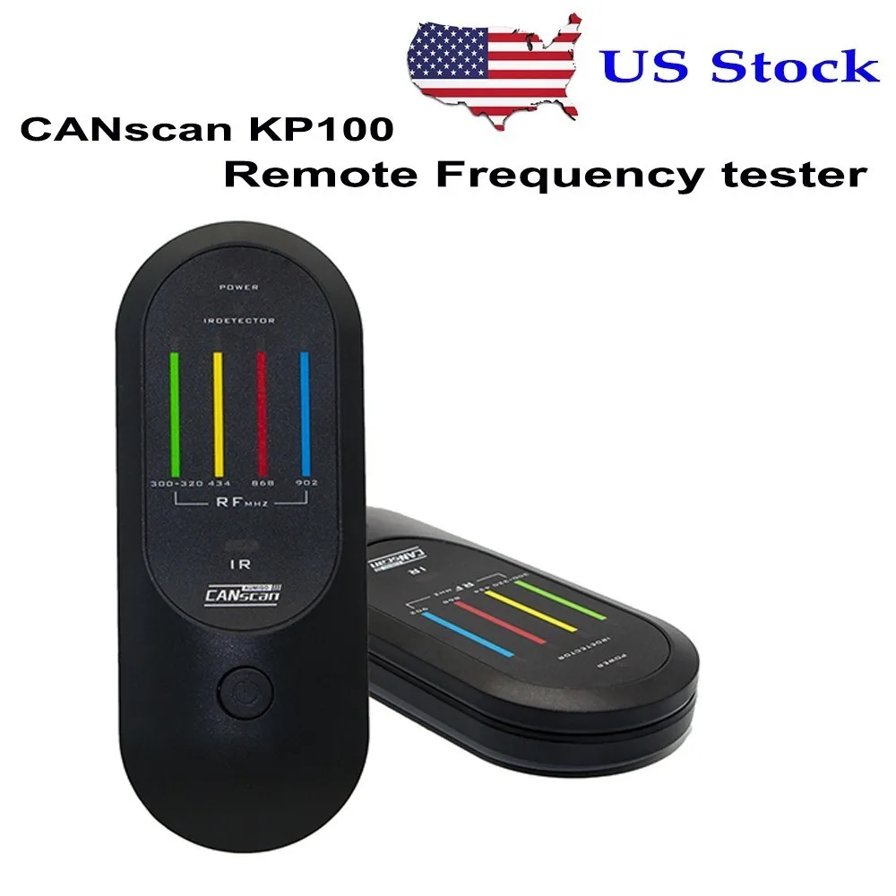 CANscan KP100 Remote Tester for Radio Frequency Infrared RF IR Remote Tester For 300Mhz-315Mhz 434Mhz 868Mhz and 902Mhz US store
CANscan KP100 Remote Tester for Radio Frequency Infrared RF IR Remote Tester For 300Mhz-315Mhz 434Mhz 868Mhz and 902Mhz US store