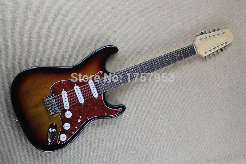 Free shipping custom guitar factory 2017 New!!! Real photo F ST 12 string sunburst Electric guitar ST model 1111 stratocaster
Free shipping custom guitar factory 2017 New!!! Real photo F ST 12 string sunburst Electric guitar ST model 1111 stratocaster