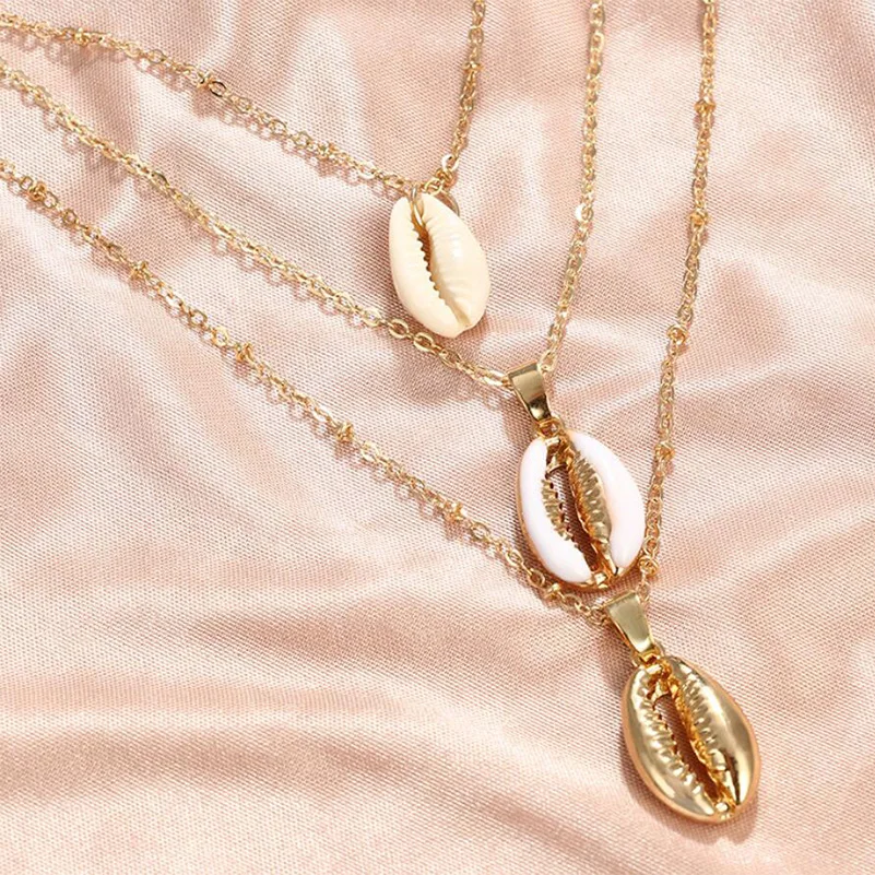 LTF Shell pendant necklace double master new bohemian three-layer natural shell Kim Bailey ladies shell shell necklace jewelry
LTF Shell pendant necklace double master new bohemian three-layer natural shell Kim Bailey ladies shell shell necklace jewelry