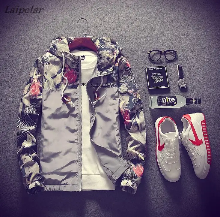Laipelar jackets summer floral patchwork bomber jacket men anorak windbreaker collge jaqueta masculina rashguard
Laipelar jackets summer floral patchwork bomber jacket men anorak windbreaker collge jaqueta masculina rashguard
