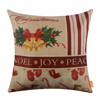 LINKWELL 45x45cm Merry Christmas Present Golden Bell Dark Red Bird Seasonal Decor Party Stocking Pillowcase Burlap Cushion Cover
LINKWELL 45x45cm Merry Christmas Present Golden Bell Dark Red Bird Seasonal Decor Party Stocking Pillowcase Burlap Cushion Cover
