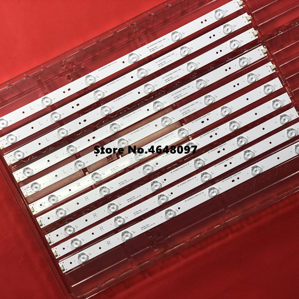 (New Kit)10 PCS LED backlight strip for 49D1000 49C1000 850095046 LB-C490F13-E2-L-G1-SE2 LB-C490F13-E2-L-G1-SE3 SVJ490A06 A09
(New Kit)10 PCS LED backlight strip for 49D1000 49C1000 850095046 LB-C490F13-E2-L-G1-SE2 LB-C490F13-E2-L-G1-SE3 SVJ490A06 A09