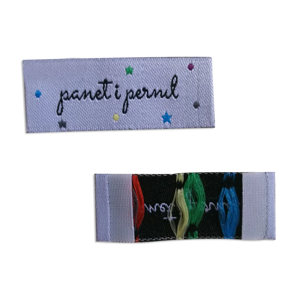 Customized woven labels for clothing cusmtom hand made damask garment tags for clothes sewing fabric label embroidered tag
Customized woven labels for clothing cusmtom hand made damask garment tags for clothes sewing fabric label embroidered tag