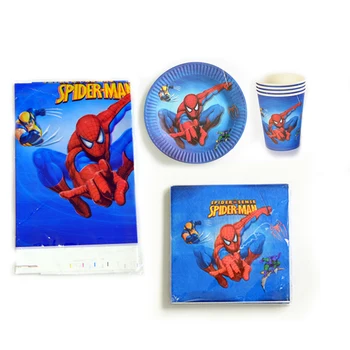 61pcs/lot Spiderman Theme Napkins Kids Favors Events Tableware Decoration Tablecloth Birthday Party Cups Plates Baby Shower Set
61pcs/lot Spiderman Theme Napkins Kids Favors Events Tableware Decoration Tablecloth Birthday Party Cups Plates Baby Shower Set