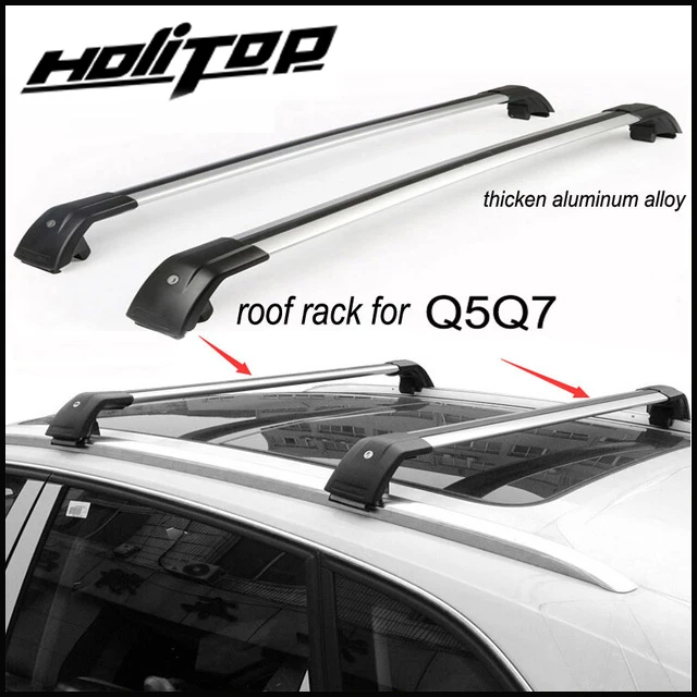 New arrival for Q5 Q7 2009-2018 roof rack/roof rail/cross bar,thicken aluminum alloy+ABS,guarantee quality,free shipping to Asia
New arrival for Q5 Q7 2009-2018 roof rack/roof rail/cross bar,thicken aluminum alloy+ABS,guarantee quality,free shipping to Asia