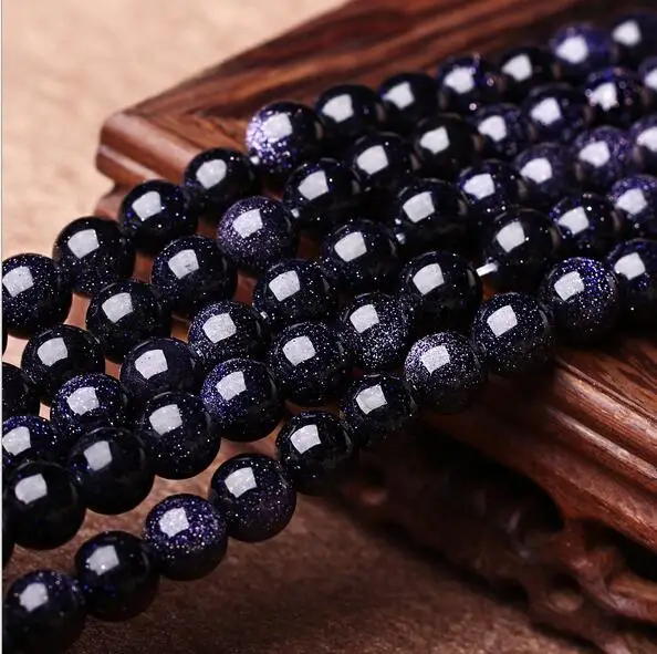 8/10/12 mm Natural gemstone round Loose Beads blue Goldstone sand stone Beads For Bracelet DIY
8/10/12 mm Natural gemstone round Loose Beads blue Goldstone sand stone Beads For Bracelet DIY