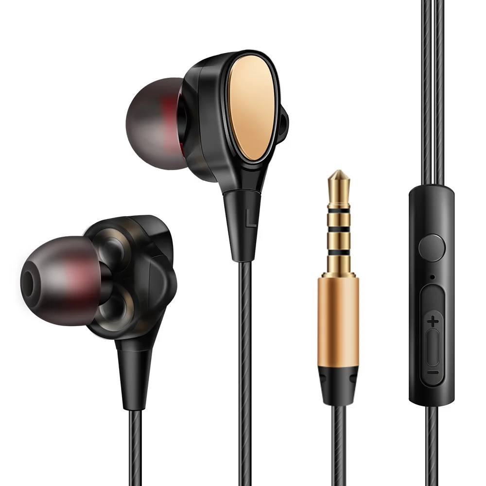 Lamellate Dual Drive Stereo Wired Earphone In-ear Earbuds Bass 3.5mm Jack Headset For IPhone Samsung Xiaomi Gaming PUBG With Mic
Lamellate Dual Drive Stereo Wired Earphone In-ear Earbuds Bass 3.5mm Jack Headset For IPhone Samsung Xiaomi Gaming PUBG With Mic