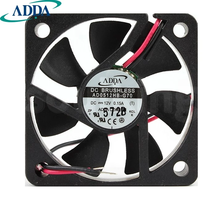 1pcs AD0512HB-G70 12V 0.15A 5010 50*50*10mm 5200RPM 11CFM power supply cooling fan