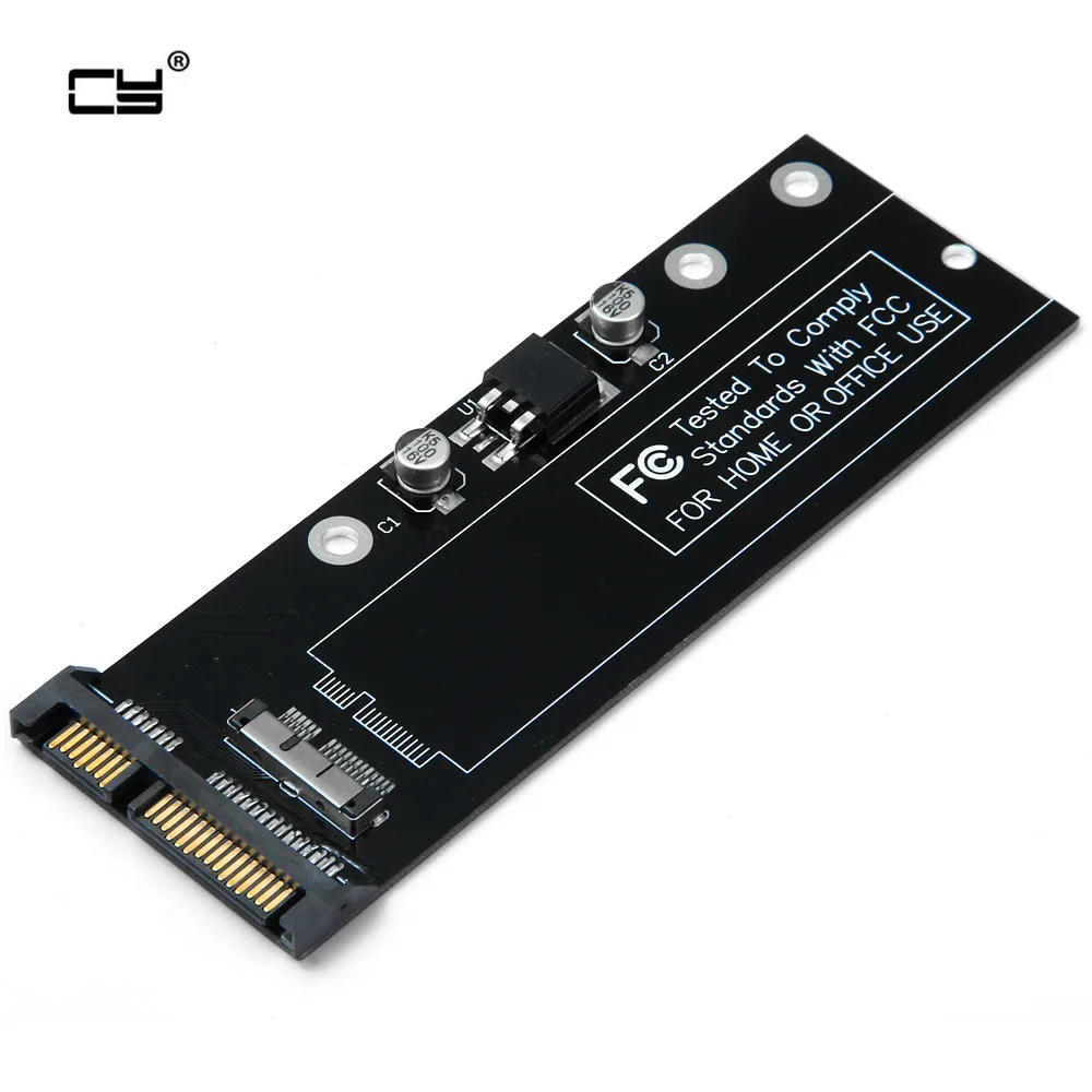 

PCBA 12+6pin SSD HDD To SATA 22Pin Hard Disk Cartridge Drive For 2010 2011 Mac Air A1369 A1370 SSD