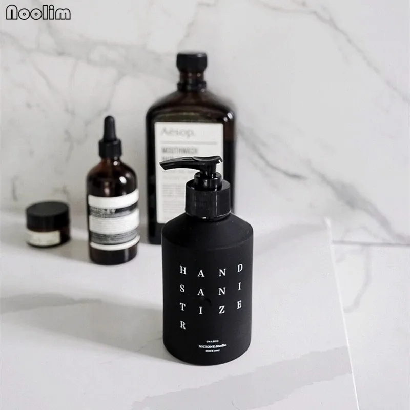 NOOLIM Nordic Hand Sanitizer Bottle Frosted Glass Emulsion Essential Oil Pressing Bottle Bathroom Hotel Liquid Soap Bottle
NOOLIM Nordic Hand Sanitizer Bottle Frosted Glass Emulsion Essential Oil Pressing Bottle Bathroom Hotel Liquid Soap Bottle