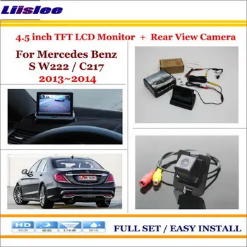 For Mercedes Benz S W222/C217 2013~2014 Rearview Camera Back Up & 4.3" LCD Monitor Screen Parking Assistance System
For Mercedes Benz S W222/C217 2013~2014 Rearview Camera Back Up & 4.3" LCD Monitor Screen Parking Assistance System
