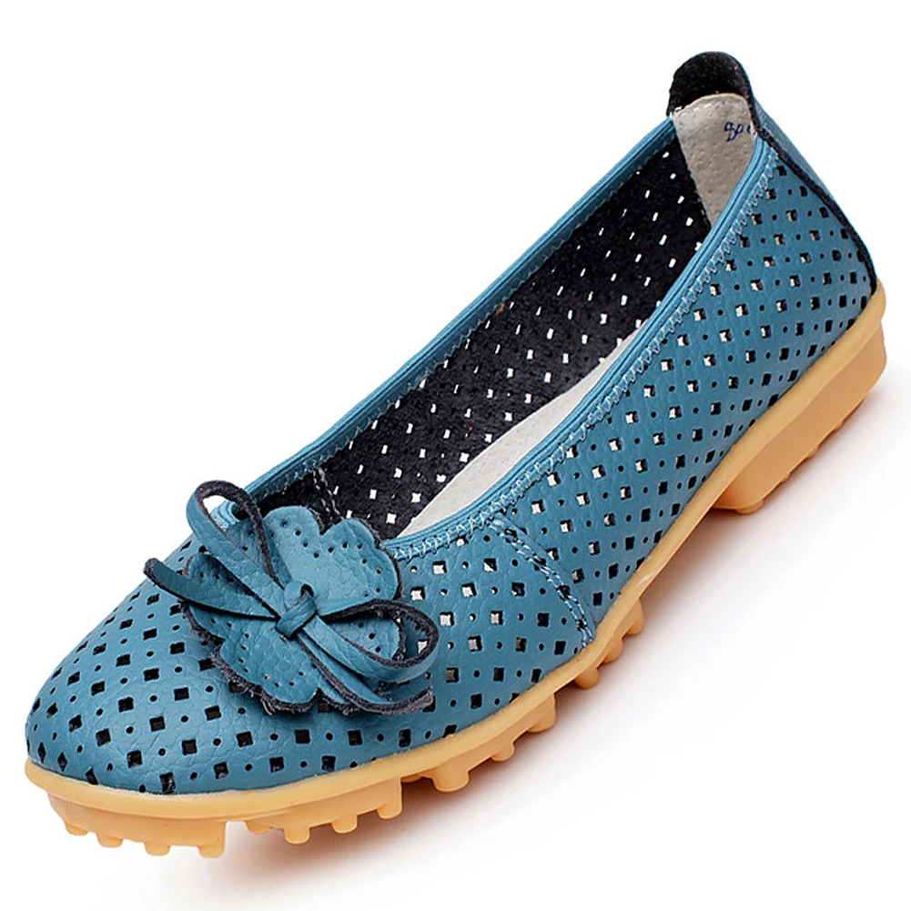 TEXU New Women genuine Leather Flats Shoes Cut Outs Ballet Women Flats Comfort Shoes Woman Moccasins
TEXU New Women genuine Leather Flats Shoes Cut Outs Ballet Women Flats Comfort Shoes Woman Moccasins