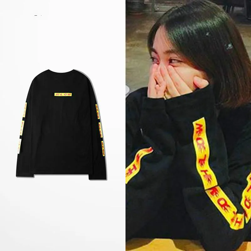 Hong Kong Wind Retro Hi-street Long Sleeve T-shirt Funny Men Hip Hop Oversize Letter Printing Felpe Uomo Senza Cappuccio
Hong Kong Wind Retro Hi-street Long Sleeve T-shirt Funny Men Hip Hop Oversize Letter Printing Felpe Uomo Senza Cappuccio