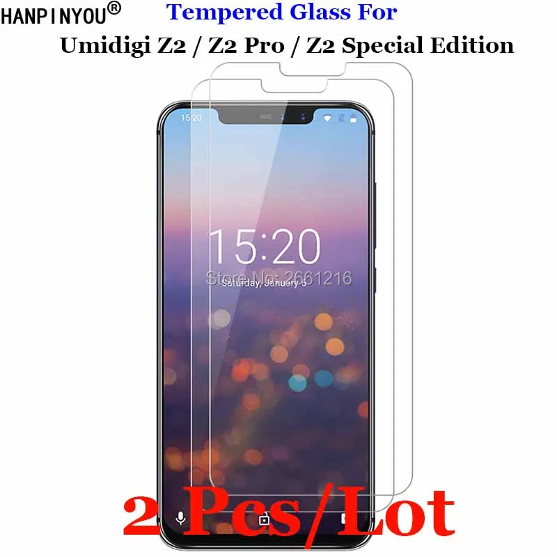 2 Pcs/Lot For Umidigi Z2 / Z2 Pro Tempered Glass 9H 2.5D Premium Screen Protector Film For Umidigi Z2 Special Edition SE 6.2
2 Pcs/Lot For Umidigi Z2 / Z2 Pro Tempered Glass 9H 2.5D Premium Screen Protector Film For Umidigi Z2 Special Edition SE 6.2