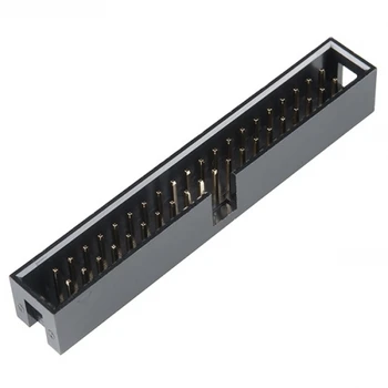 10 Pcs Box header IDC Socket 2.54mm 2x20 Pin 40 P straight Male square pin 0.64mm 2 rows space 2.54 Through hole DIP type
10 Pcs Box header IDC Socket 2.54mm 2x20 Pin 40 P straight Male square pin 0.64mm 2 rows space 2.54 Through hole DIP type