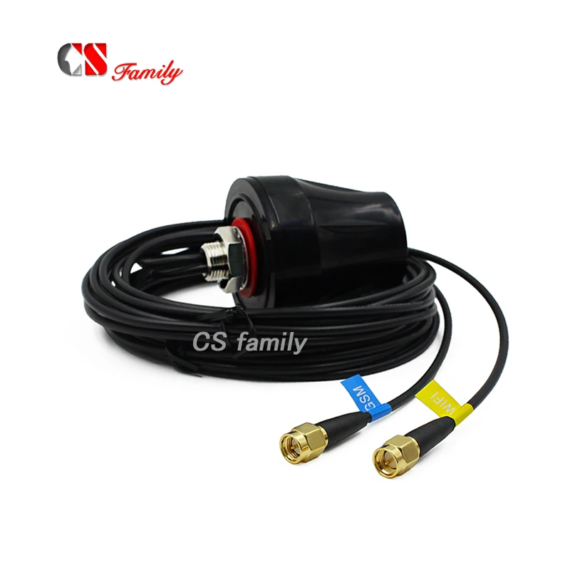 1pc GSM/WiFi Combo Outdoor IP67 Antenna,2400~2483.5MHz 824~2170MHz Car Antenna, GSM Antenna, 2.4G Antenna manufacturer
1pc GSM/WiFi Combo Outdoor IP67 Antenna,2400~2483.5MHz 824~2170MHz Car Antenna, GSM Antenna, 2.4G Antenna manufacturer