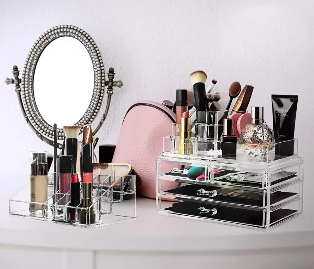 Clear acrylic Lipstick Makeup Cosmetic Organizer Jewelry storage box for brush make up nail polish perfume lipsticks organizer
Clear acrylic Lipstick Makeup Cosmetic Organizer Jewelry storage box for brush make up nail polish perfume lipsticks organizer