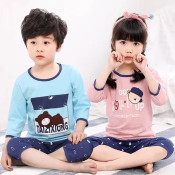 Summer Children's Pajama Sets Boys Girls Pajamas Cartoon Sleepwear Sleep Suit Baby Nightwear Toddler Clothes Garcon Suits Pijama
Summer Children's Pajama Sets Boys Girls Pajamas Cartoon Sleepwear Sleep Suit Baby Nightwear Toddler Clothes Garcon Suits Pijama
