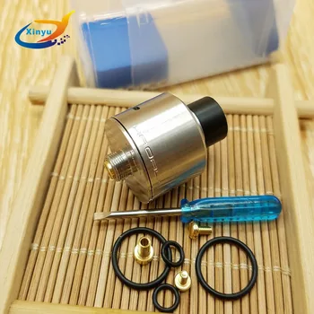 SXK Hadaly RDA V1 316 stainless steel 22mm diameter E-Cigarettes Atomizer bottom oiling electrode RBA Tank fit 510 thread mods
SXK Hadaly RDA V1 316 stainless steel 22mm diameter E-Cigarettes Atomizer bottom oiling electrode RBA Tank fit 510 thread mods