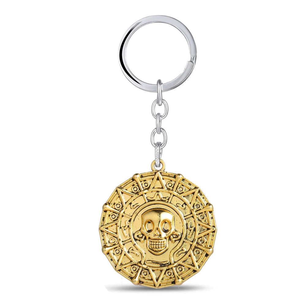 Pirates of the Caribbean gold coin Keychain can Drop-shipping Metal Key Rings For Gift Key chain for car Jewelry YS11012
Pirates of the Caribbean gold coin Keychain can Drop-shipping Metal Key Rings For Gift Key chain for car Jewelry YS11012