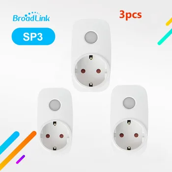 3pcs Broadlink SP3 EU Plug Wifi Smart Power Socket Wireless APP Remote Socket Outlet Timing Switch for Smart Home Automation
3pcs Broadlink SP3 EU Plug Wifi Smart Power Socket Wireless APP Remote Socket Outlet Timing Switch for Smart Home Automation