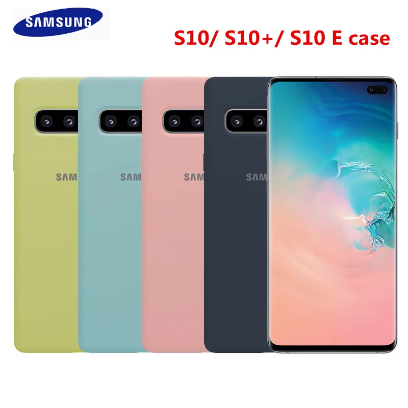 100% Original Samsung S10 Case High Quality Soft Silicone Protector Cover for Samsung Galaxy S10 Plus S10 S 10 + S10 e S10 lite
100% Original Samsung S10 Case High Quality Soft Silicone Protector Cover for Samsung Galaxy S10 Plus S10 S 10 + S10 e S10 lite