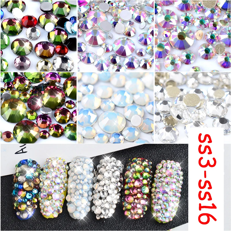 MIOBLET 800pcs Flame Nail Crystal 3D White Clear AB Flatback HotFix Nail Art Rhinestones DMC SS3-SS16 DIY Glitters Manicure Deco
MIOBLET 800pcs Flame Nail Crystal 3D White Clear AB Flatback HotFix Nail Art Rhinestones DMC SS3-SS16 DIY Glitters Manicure Deco