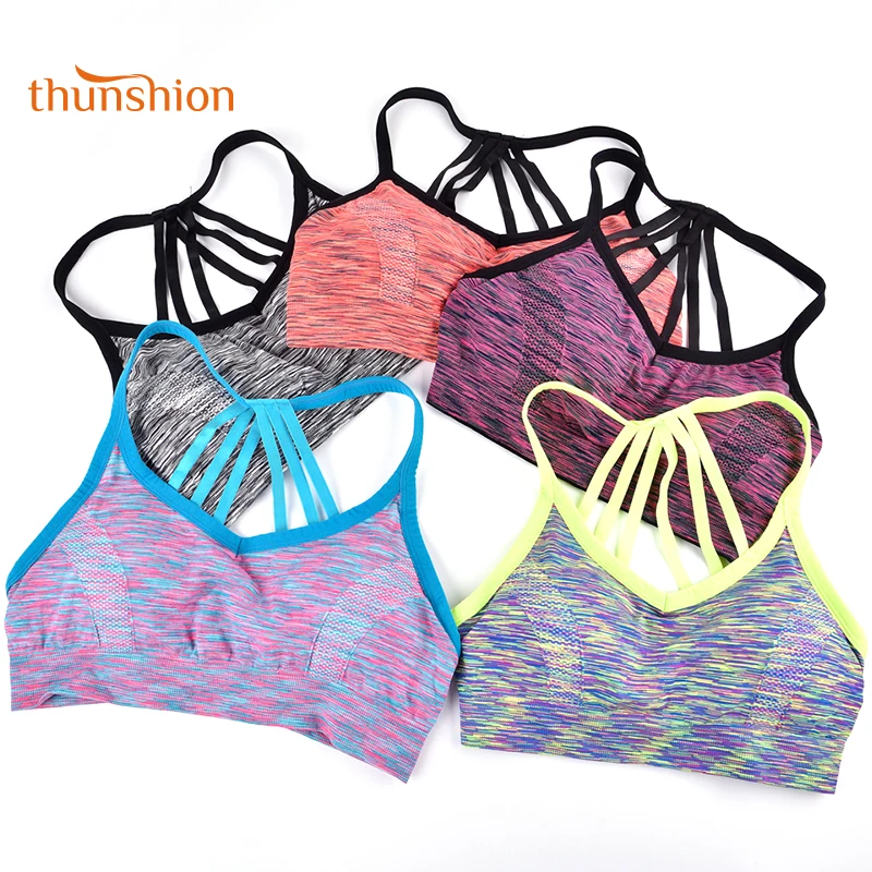 THUNSHION Quick Dry Sports Bra Breathable anti-sweat Crop Fitness Top Underwear Backless Full Cup Nylon Stretch Strap Easy Clean
THUNSHION Quick Dry Sports Bra Breathable anti-sweat Crop Fitness Top Underwear Backless Full Cup Nylon Stretch Strap Easy Clean
