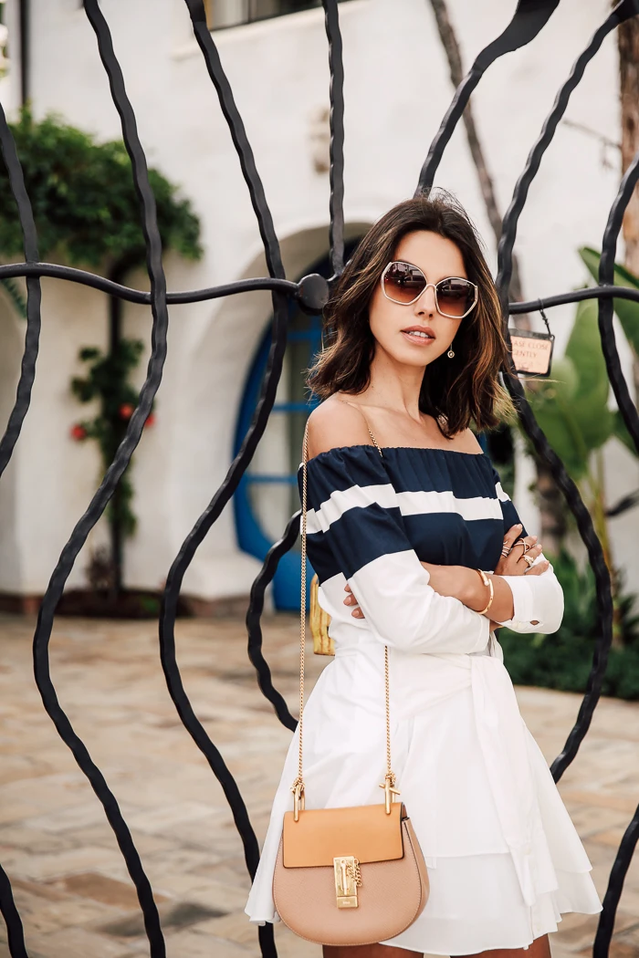 2019 Summer Celebrity Fashion Blogger High Quality Casual Boat Collar Blue Stripe Strapless Lady Irregular Ruffles A-line Dress
2019 Summer Celebrity Fashion Blogger High Quality Casual Boat Collar Blue Stripe Strapless Lady Irregular Ruffles A-line Dress